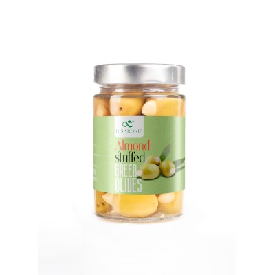 Green Olive stuffed with Almond