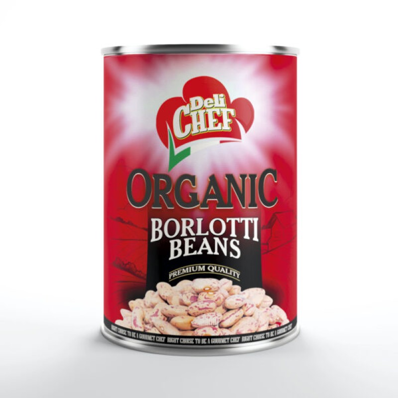 Boiled Borlotti Beans