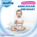 Molfix Nappies Size 1 Newborn Super Advantage Pack 180 Pieces
