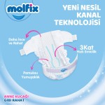 Molfix Nappies Size 1 Newborn Super Advantage Pack 180 Pieces