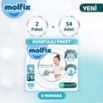 Molfix Premium Advantage Pack Size 6 108 Pieces