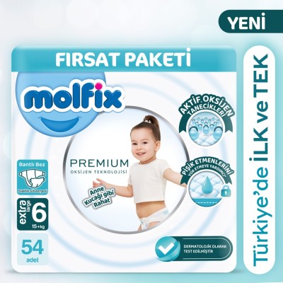 Molfix Premium Size 6 Ultra Offer Pack 54 Pieces