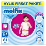Molfix Pants Size 7 XXL Monthly Offer Pack 81 Pieces