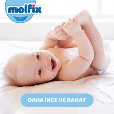 Molfix Nappies Size 1 Newborn Advantage Pack 246 Pieces