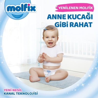 Molfix Pants Size 5 Junior Monthly Offer Pack 132 Pieces