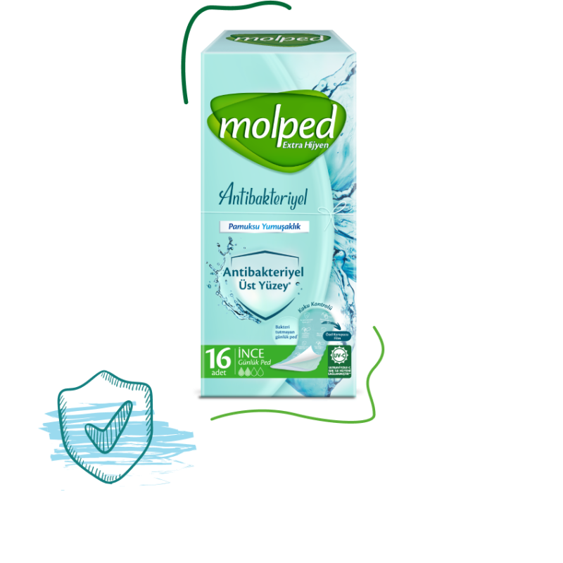 Molped Pantyliners Extra Hygiene
